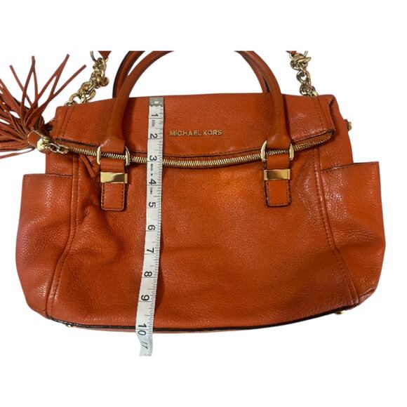 Michael Kors Orange Tassel Purse - Picture 9 of 9